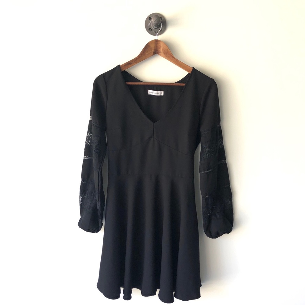 Abercrombie & Fitch long sleeved boho dress size M